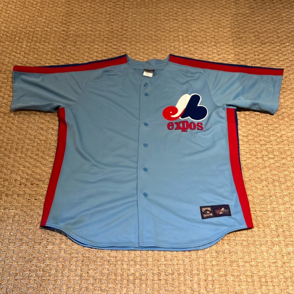 Authentic Cooperstown Collection Majestic Montreal Expos size XXL early 2000’s